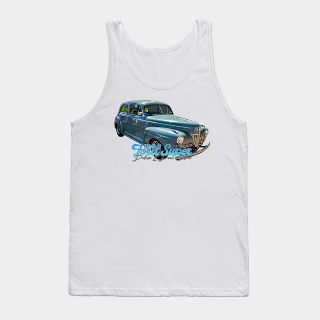 1941 Ford Super Deluxe 2 Door Sedan Tank Top by Gestalt Imagery